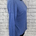 Aerie dropped shoulder scoopneck essential Longsleeve top blue sz XS women Photo 4