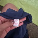 Tropical Escape Stylish Navy Blue One-Piece Swimsuit Photo 4