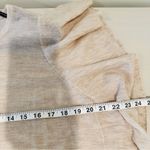 autumn cashmere 100% Cashmere NWT  Side Ruffle Sweater Top  Size S Photo 4