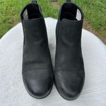 Sorel Evie Pull On Wedge Ankle Boots Black Waterproof Size 6.5 Photo 1