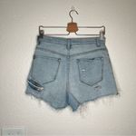 BDG Urban Outfitters mom high rise light wash denim cut off jean shorts size 28 Photo 1