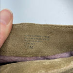 Splendid  Brown Suede Slouchy Ankle Boots Womens 7.5 Shooties Stacked Heel Fall Photo 8