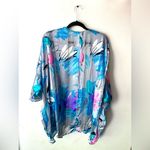 Victoria's Secret RARE vintage 70s Victoria’s Secret 100% silk floral/metallic gold top Photo 3