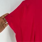 212 Collection Pink Soft Stretch Knit Open Front Bolero Shrug Cardigan Topper Pink Size XL Photo 2