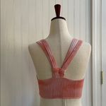 FP Movement by Free People On The Radar Tie Dye Sports Bra Peach Combo Size XS/S Orange Photo 6