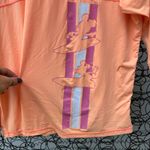Disney Aulani Resort Spirit Jersey Orange Long Sleeve Swim Shirt UPF 50 LARGE Photo 1