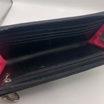 Coach  Black Signature Canvas Wristlet Wallet Photo 4