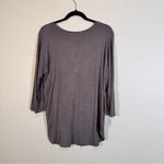 Babaton  Aritzia Brown Blouse Womens L Closet Staple Basic Minimalist Capsule Top Photo 1