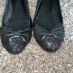 Vince Camuto glitter black ballet flats Photo 2