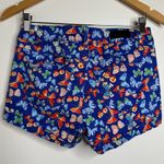 Celebrity Pink  Multicolor Butterfly Shorts Size 5 Juniors Rise 8” Inseam 3” Photo 2