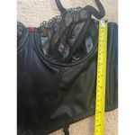 Savage X Fenty Black Bustier Rihanna Renaissance Rose Corset Caviar Size XL Photo 13