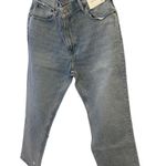 Abercrombie & Fitch Ultra High Rise 90s Straight Jean Size 32 Short Light WASH Photo 5