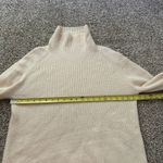 Nordstrom cream knit turtleneck wool & cashmere sweater size M Photo 10