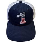 WORLD CUP Soccer Trucker’s Hat Wembley # 1 American Flag Mesh Back Cap One Size Photo 0