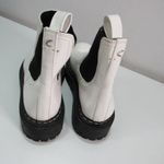 Circus by Sam Edelman Circus Sam Edelman Womens Ankle Boots 7.5M White Chunky Y2K Biker Goth Punk Emo Photo 2