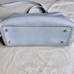 Coach Lillie Carryall Shoulder Bag Purse Blue Photo 4