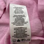 Buffalo David Bitton  Women's Pink Linen Blend Short Sleeve Button‎ Up Shirt XL Photo 5