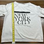 Mango MNG Size L NYC Sweatshirt Photo 4