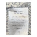 Talbots Paisley Print Skirt A-Line Cotton Casual Blue White Women Size 6 Photo 8