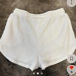 Garage  white waffle knit shorts Photo 1