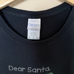 Gildan Women's / Unisex XL Rhinestone T-shirt " Dear Santa I Can Explain XOXO Christmas Photo 1