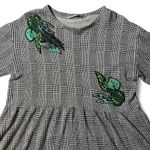 ZARA 🌿 TRF Palm Leaf Appliqué Top | Women’s M Photo 3