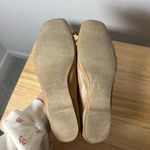 EXPRESS  Women’s Square Toe Ballet Flats in Tan Size 7 Photo 5