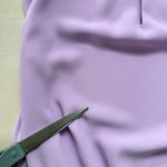 Amanda Uprichard Amanda‎ Uprichard Kimmie Smocked Sleeveless Mini Dress Lilac Purple, Size XS Photo 11