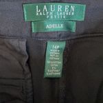 Lauren Ralph Lauren ADELLE Black Cropped Pants Size 14P Photo 3