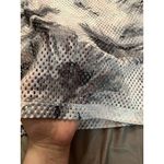 Fabletics  Floral Mesh Short Sleeve Boxy Cut Crop Top Tee Shirt Size Small Photo 3