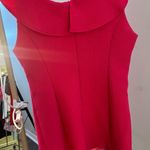 She & Sky Pink  Waffle Print Pink Dress Photo 5