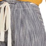 Free People  Light At Sunrise Indigo Pants Size 6 NWT Photo 3