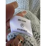 Sablyn Women's Cotton Silk Cashmere Chunky Knit Julie Sweater in Ledge XS Green Photo 5