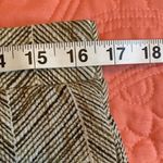 Cato Women’s Pants Green/tan Geometric Wide Leg Lounge Casual Stretch Elastic Photo 6