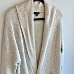 J.Crew Double-Breasted Gray Cardigan Coat in Double Soft Yarn - size Medium Photo 1