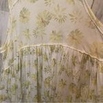 Free People  Madison Tank Print Light Combo Drapy Babydoll Boho -Size Small Photo 7