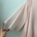 Marina Tiered Ruffle‎ Shift Dress Rhinestone Keyhole Blush Pink 4 Photo 6