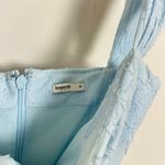 House Of CB  Cesca Floral Ruched High-Low Corset Dress in Skyride Size X-Small Photo 5