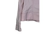 Sigrid Olsen Women's Jacket 5 Buttons Stretch Crop Hi-Neck Denim Pink 14 Photo 7