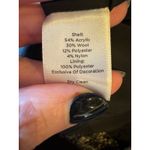 Talbots  Dress Women 6 Black‎ White Tweed Sheath Knee Length Fringe Neck Preppy Photo 11