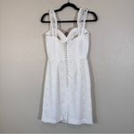 The Wedding Bell White Lace Sweetheart Neckline Mini Dress Womens XS Bridal Photo 7