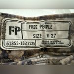 Free People NWT  Snakeskin Skinny - Taupe Combo Photo 4