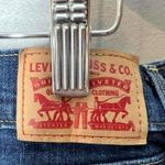 Levi's 505 Straight Leg Women's Jeans Blue Size 33 Waist zip button mid rise Photo 7