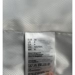 H&M  Blue Blazer Jacket Womens Size 4 polyester rayon Blend Career Office EUC Photo 5