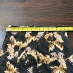 Free People  black & orange tie dye denim mini skirt size 6 Photo 8