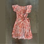 Free People  french quarter wrap ruffle print mini dress Photo 2
