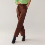 Mango  high waisted straight leg pants Photo 6