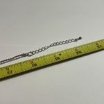 The Limited Signed  Necklace - Silver Tone Double Strand Chain / Rhinestone Photo 2