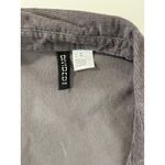 H&M Divided Corduroy Overshirt Jacket Gray Long Sleeve Button Up Women XS Photo 4