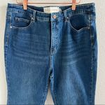 Soft Surroundings Denim Fray Cut Hem Jeans 16 Petite Photo 3